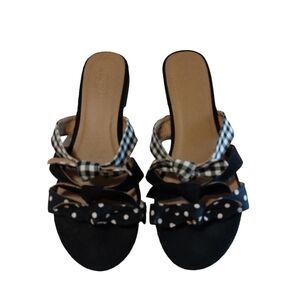 Loft Flat Strappy Casual Sandals- size 8